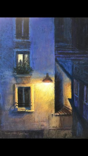 Georgette Sinclair, Artist with Lost Roots, Seeks Visual Poetry in Nature Peeking Through the Night